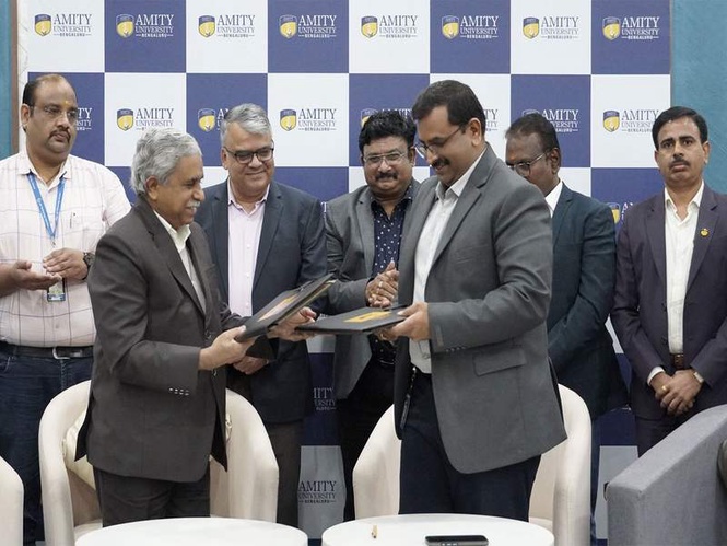 Image from: Amity University Bengaluru and L&T Technology Services sign a strategic MoU to establish E-mobility Centre of Excellence