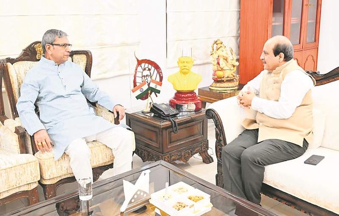 Image from: VC briefs Governor on Kurukshetra University’s achievements