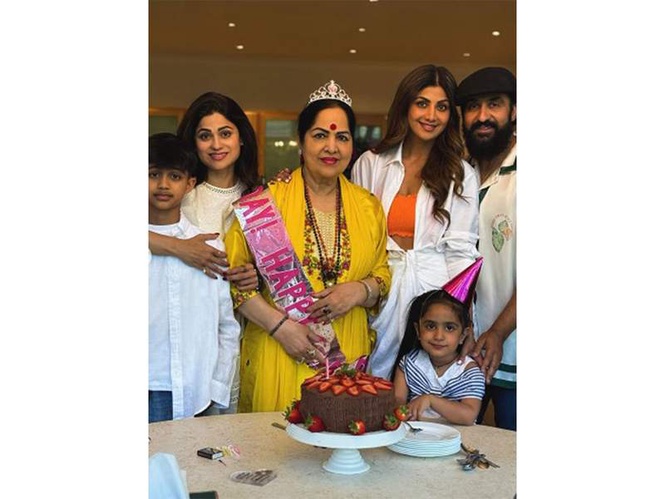 Image from: Shilpa Shetty calls mother her "biggest blessing" in heartfelt birthday post
