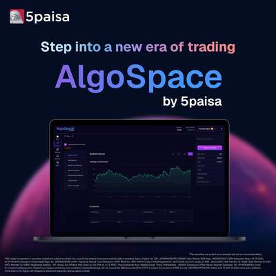 Image from: 5paisa Capital Launches AlgoSpace: Algo Trading for Everyone, Made Simple and Accessible
