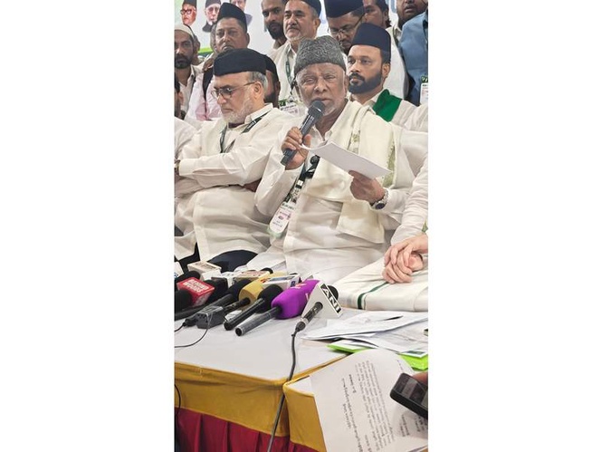 Image from: Supported TVK to prevent indirect BJP control in Tamil Nadu, says IUML chief Kader Mohideen