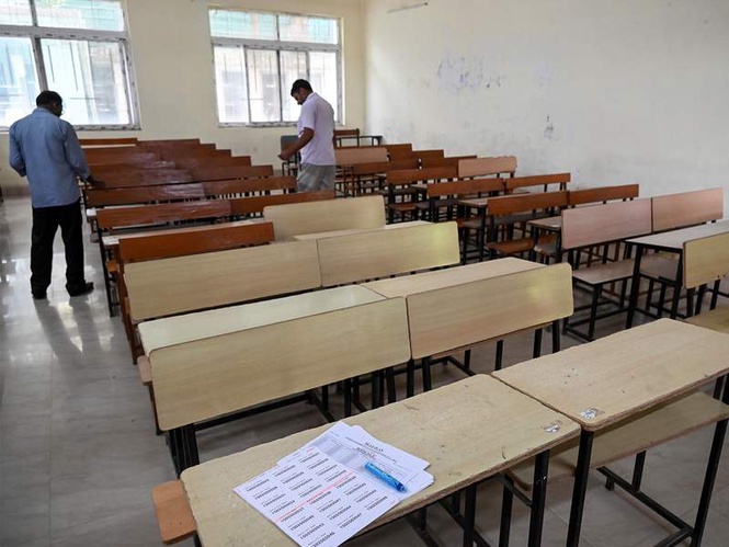 Image from: MP: Bhopal all set for NEET-UG re-exam, over 13,700 candidates to appear at 32 centres