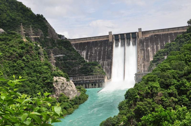 Image from: BBMB dismisses safety concerns over Bhakra Dam, says structure remains secure