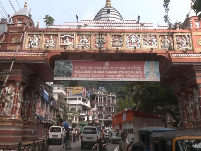 Image from: Assam: Kamakhya Temple gears up for Ambubachi Mela 2026