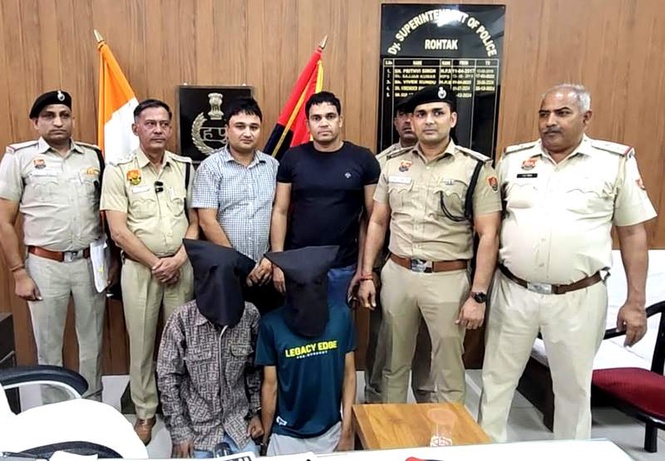 Image from: Rohtak village youth’s death: 5-year-old family feud behind murder, say police; 2 held