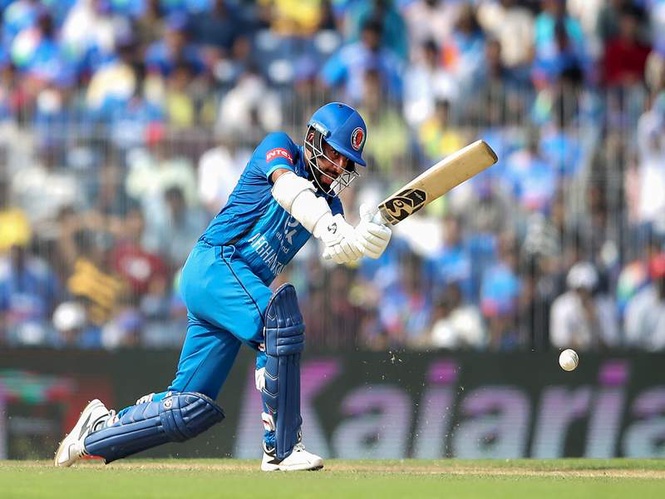 Image from: Afghanistan skipper Shahidi becomes 4th slowest to reach maiden ODI ton in terms of days taken
