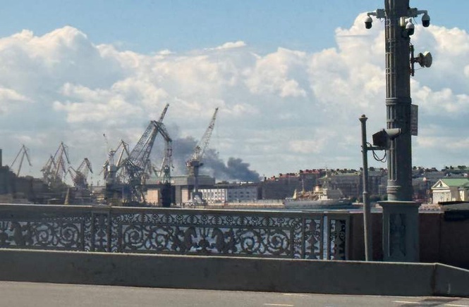 Image from: Russia reports drone attack on refinery in western Siberia
