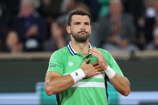 Image from: Grigor Dimitrov responds to Wimbledon wildcard following recent struggles
