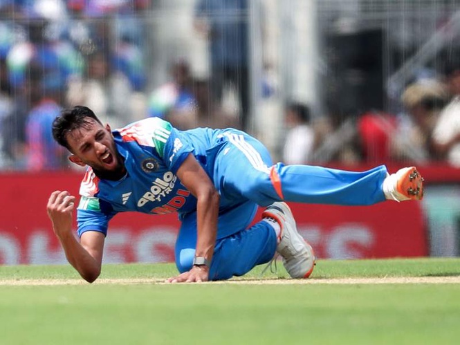 Image from: Competition, learning with good group of bowlers in GT, India camp pays off for Prasidh Krishna