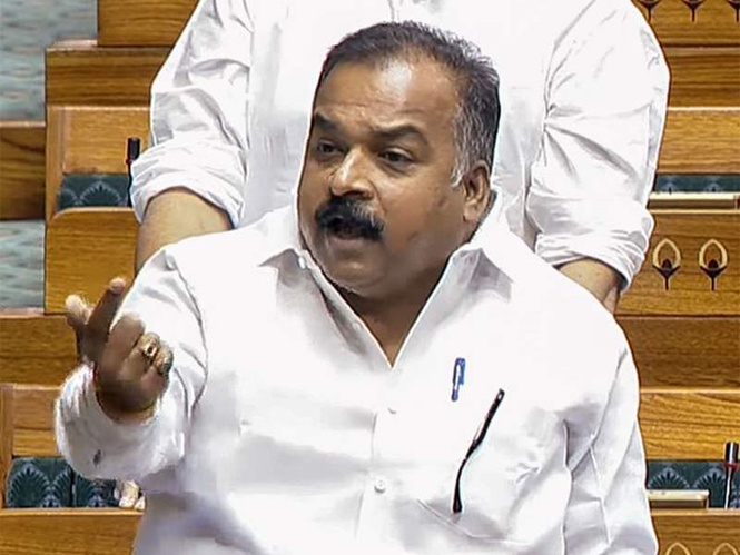 Image from: "Will you solve problems or change subject?": Congress' Manickam Tagore hits out at Kiren Rijiju over Andaman visit