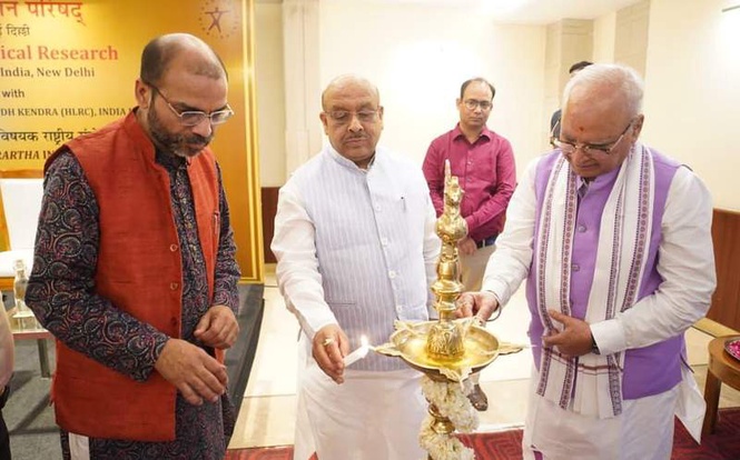 Image from: Democracy grows through debate, logic & facts: Delhi Assembly Speaker Gupta