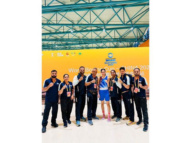 Image from: Prachi stuns Olympic medallist as India confirms six medals at World Boxing Cup 2026 (Stage 2)