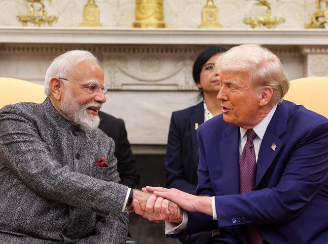 Image from: PM Modi a ‘very tough cookie’, stays out of wars, says Trump