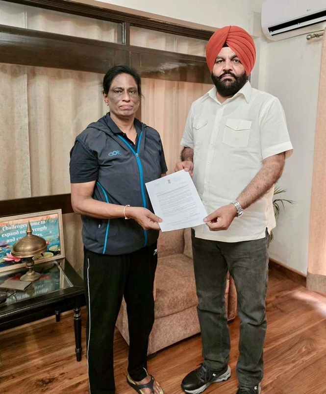 Image from: Aujla urges PT Usha to review exclusion of state volleyball player from national camp