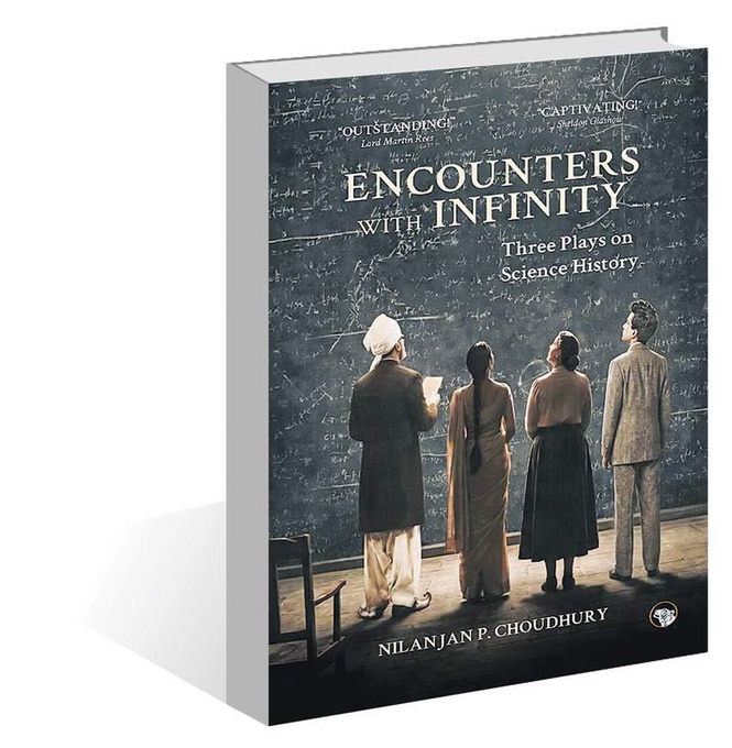 Image from: ‘Encounters with Infinity’ by Nilanjan P Choudhury: Human drama behind scientific discovery