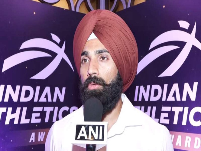 Image from: Medals at Asian, Commonwealth Games my goal: Sprinter Gurindervir Singh at Indian Athletics Awards