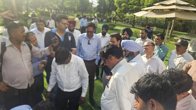 Image from: Gurugram uses rainwater harvesting to tackle flash flooding, holds first mock drill