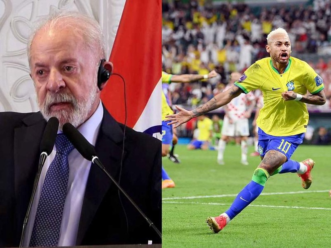 Image from: FIFA World Cup 2026: Brazil President Lula jokes about Neymar’s absence, calls him ’work from home player’