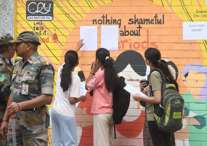 Image from: NEET-UG 2026 re-exam today: NTA urges candidates to carry fresh admit card, reach centres early
