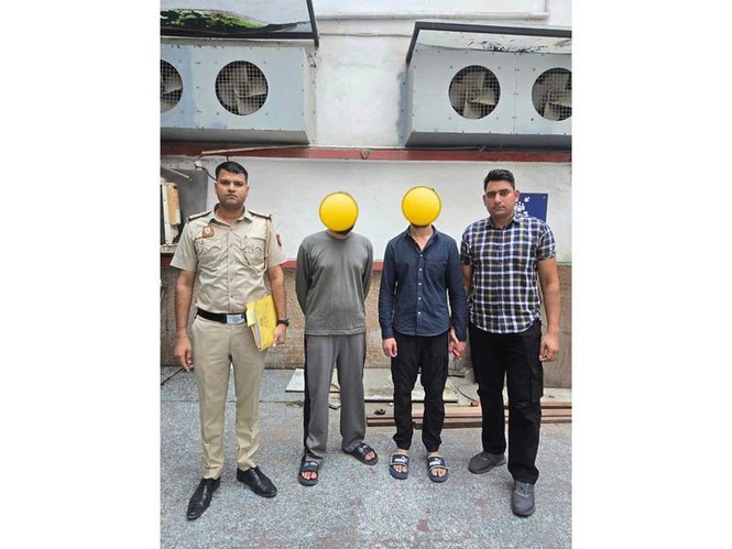 Image from: Delhi Police bust Rs 80 lakh online investment fraud, 2 arrested