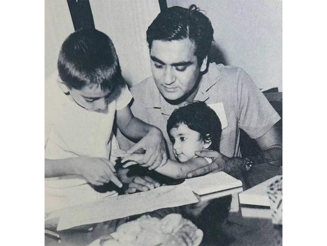 Image from: "Always my strength": Sanjay Dutt remembers dad Sunil Dutt on Father's Day, shares throwback pic