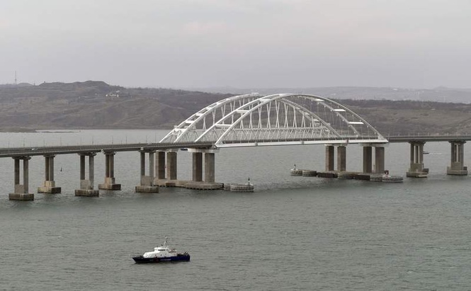Image from: Four killed as Ukraine targets fuel depot in Russian-occupied Crimea