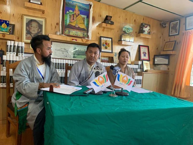 Image from: Tibetan Youth Congress slams Chinese Foreign Minister’s India visit, raises Tibet issue