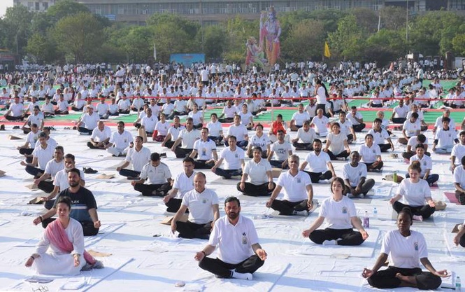 Image from: CM Saini announces slew of measures from Panchkula for yoga incorporation across state