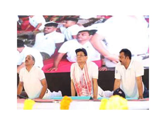 Image from: Yoga has become global symbol of India's civilisational wisdom under PM Modi: Union Minister Sarbananda Sonowal