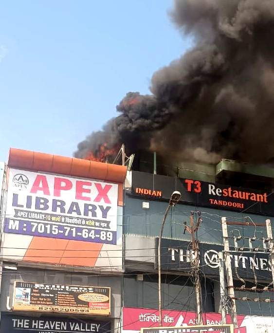 Image from: Rohtak’s fire woes continue: Third incident reported in 2 weeks