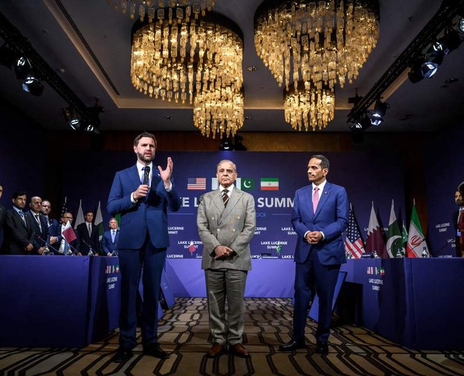 Image from: ‘Historic meeting’: Vance sees more progress as Iran insists US must honour ceasefire commitments