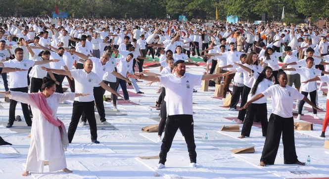 Image from: Yoga in classrooms, jobs and sports: Haryana CM rolls out sweeping reforms