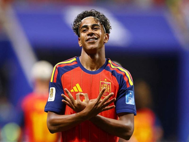Image from: FIFA World Cup 2026: Lamine Yamal becomes eighth-youngest goalscorer in World Cup history