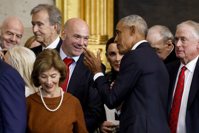 Image from: Dana White admits he voted for Barack Obama and addresses Josh Hokit’s Michelle comments