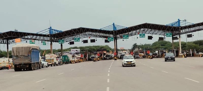 Image from: Residents renew push for removal of Gurugram-Faridabad toll plaza