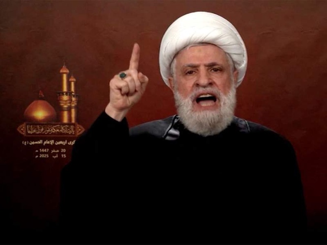 Image from: "Project to eliminate Iran, the resistance failed": Hezbollah chief accuses US of Israeli military ops in Lebanon