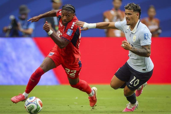 Image from: Cape Verde score maiden World Cup goal as they hold Uruguay to draw