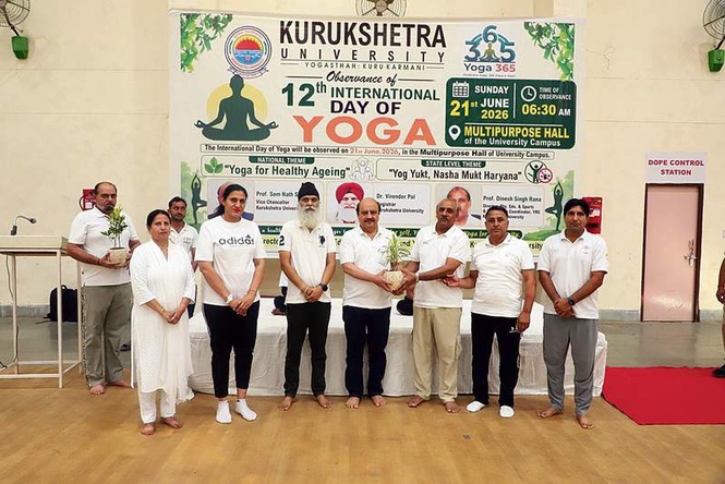 Image from: Can steer youth away from drug addiction: Kurukshetra University Vice-Chancellor Prof Som Nath Sachdeva
