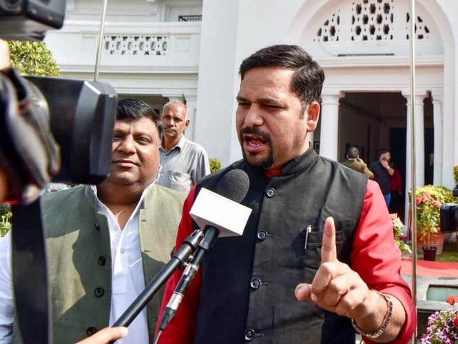 Image from: Youth killed in encounter for questioning 'ED Party' in Bihar: AAP's Sanjeev Jha