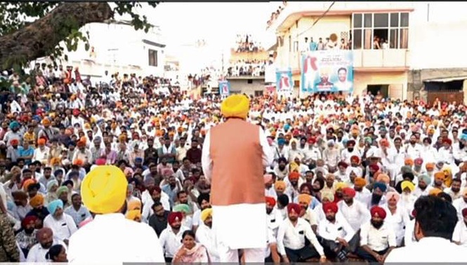 Image from: Punjab CM Bhagwant Mann: Political rivals running campaign of fake videos