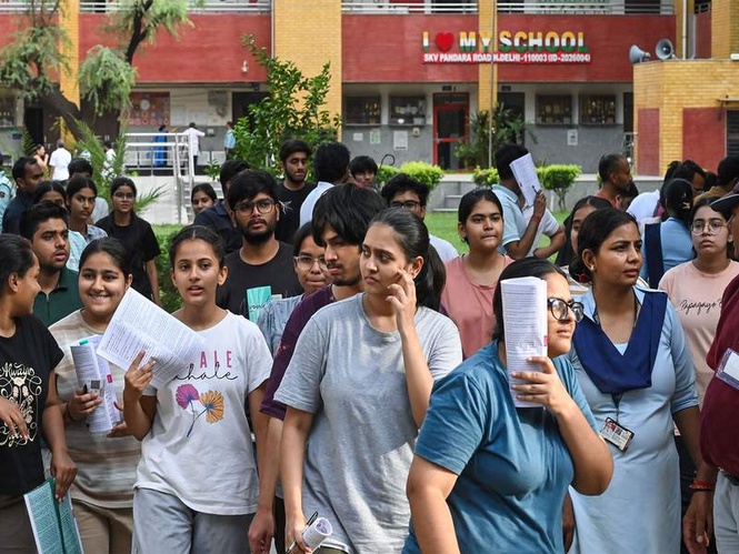 Image from: NEET-UG re-exam: NTA says 'paper leak video fake, test conducted successfully'