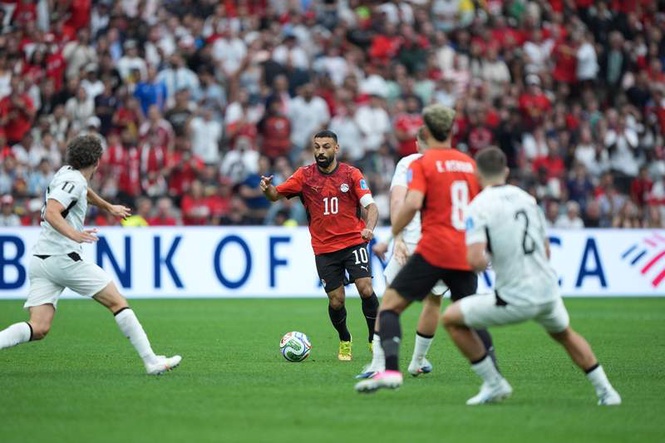 Image from: Salah scores as Egypt beat New Zealand for first-ever World Cup win