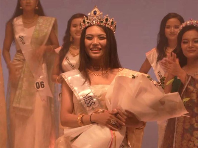 Image from: Thadoi Yumnam crowned Miss Universe Manipur 2026; set to represent state at Miss Universe India