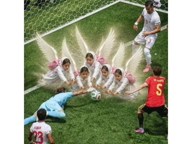 Image from: “Defending honour and dignity of our people”: Araghchi hails Iran’s FIFA WC 2026 performance, pays ’angelic’ tribute to Minab victims