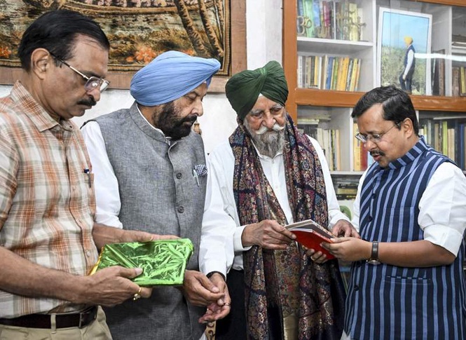 Image from: Nitin Nabin meets agricultural economist SS Johl in Ludhiana, discusses crop diversification
