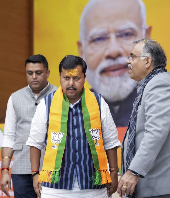 Image from: ’Don’t make any public statements on alliance with SAD’: BJP chief Nitin Nabin tells Punjab cadre