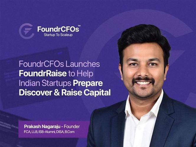 Image from: FoundrCFOs Launches FoundrRaise to Help Indian Startups Prepare, Discover, and Raise Capital