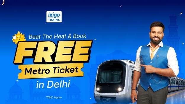 Image from: ixigo Launches Free Delhi Metro Ticket Campaign: Beat the Heat, Save on Fuel, Travel for Free