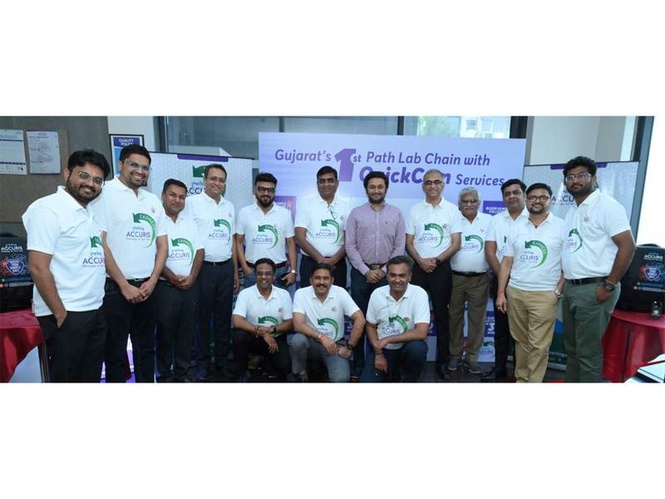 Image from: Sterling Accuris Launches ’Accuris Express’, Offering 30-Minute Home Sample Collection in Ahmedabad