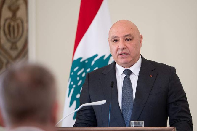 Image from: Aoun defends talks as Hezbollah condemns negotiations